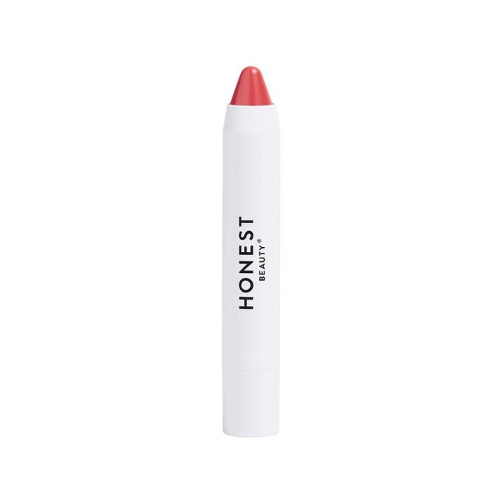 Honest Beauty Lip Crayon Lush Sheer Sherbert With Shea Butter
