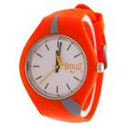 Everlast Soft Touch Rubber Strap And Case Watch - Orange, Orange