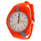Everlast Soft Touch Rubber Strap And Case Watch - Orange, Orange