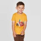 Petitetoddler Boys' Short Sleeve Bears Read Together Graphic T- Shirt - Cat & Jack Mustard 12m, Toddler Boy's, Yellow