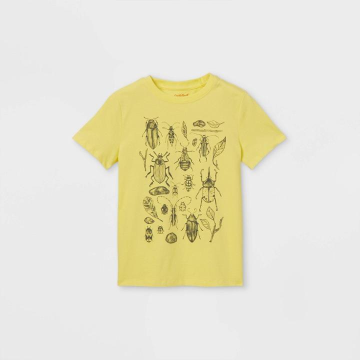 Boys' Bugs Graphic Short Sleeve T-shirt - Cat & Jack Yellow