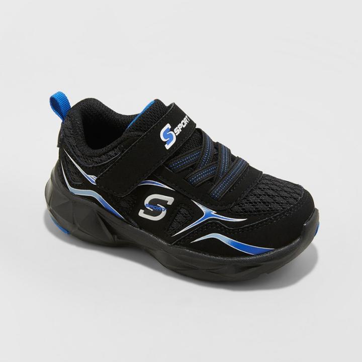 Toddler Boys' S Sport By Skechers Anthoni Performance Athletic Shoes - Black
