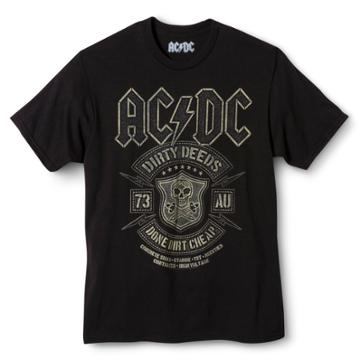 Men's Ac/dc T-shirt - Black