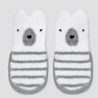 Baby Boys' Terry Puppet Slipper Socks - Just One You Made By Carter's Gray Newborn