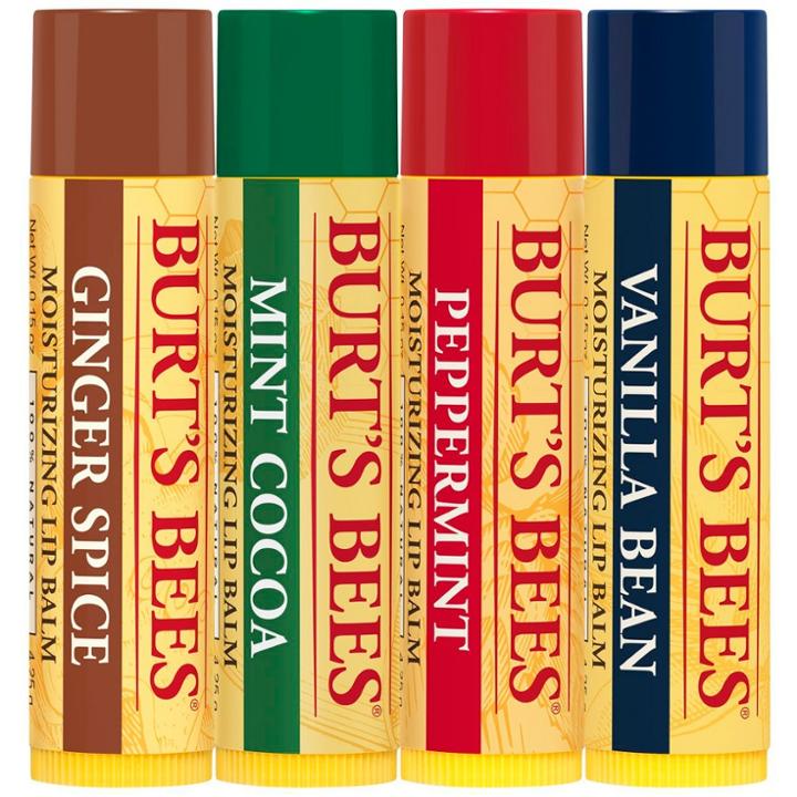 Burt's Bees Holiday Pack Lip Balm And Treatment