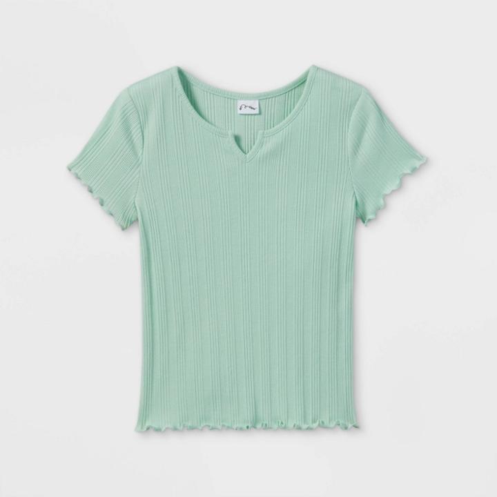 Girls' Notch Front T-shirt - Art Class