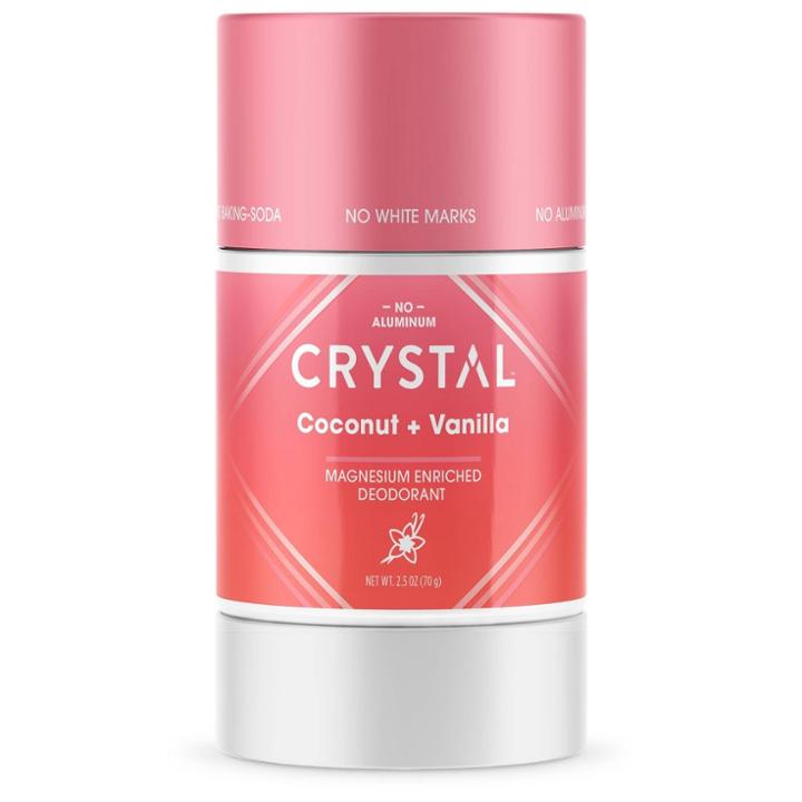 Crystal Magnesium Enriched Deodorant - Coconut + Vanilla