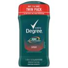 Degree Men Dry Protection Antiperspirant Deodorant Sport Twin Pack - 2.7oz,