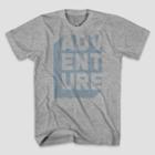 Mad Engine Men's Short Sleeve Mountain Views Graphic T-shirt Heather Grey