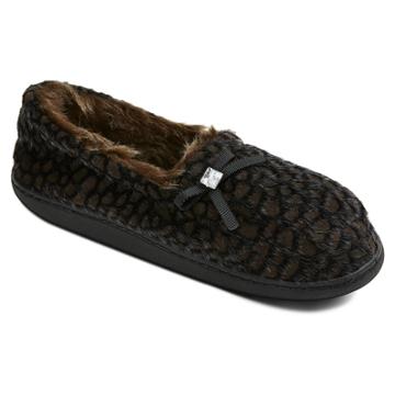Women's Pretty You London Moccasin Slippers - Brown