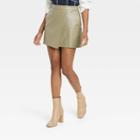 Women's A-line Skirt - A New Day Olive Green