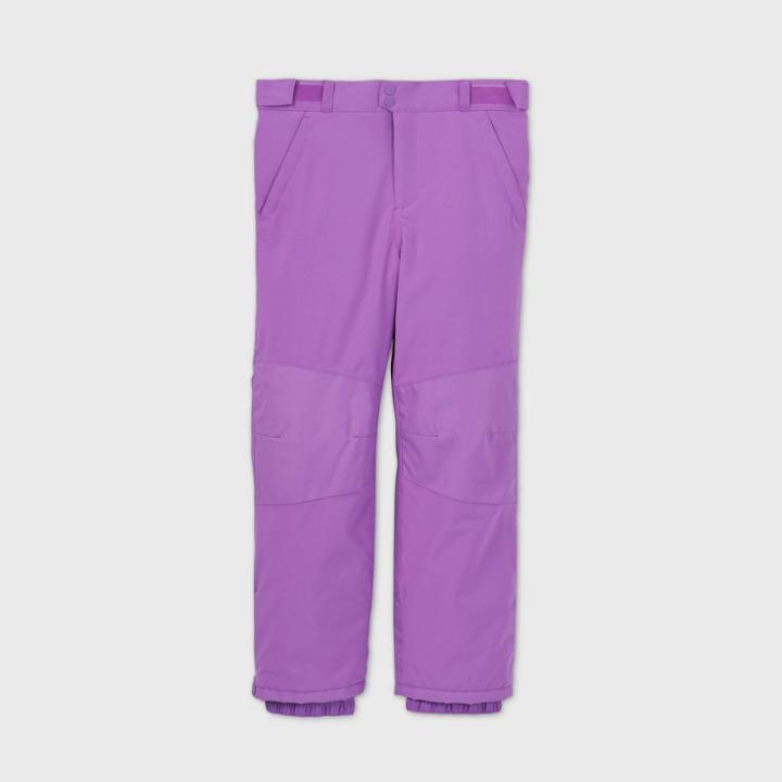 Project Phoenix Girls' Waterproof Snow Sport Pants - All In Motion Purple