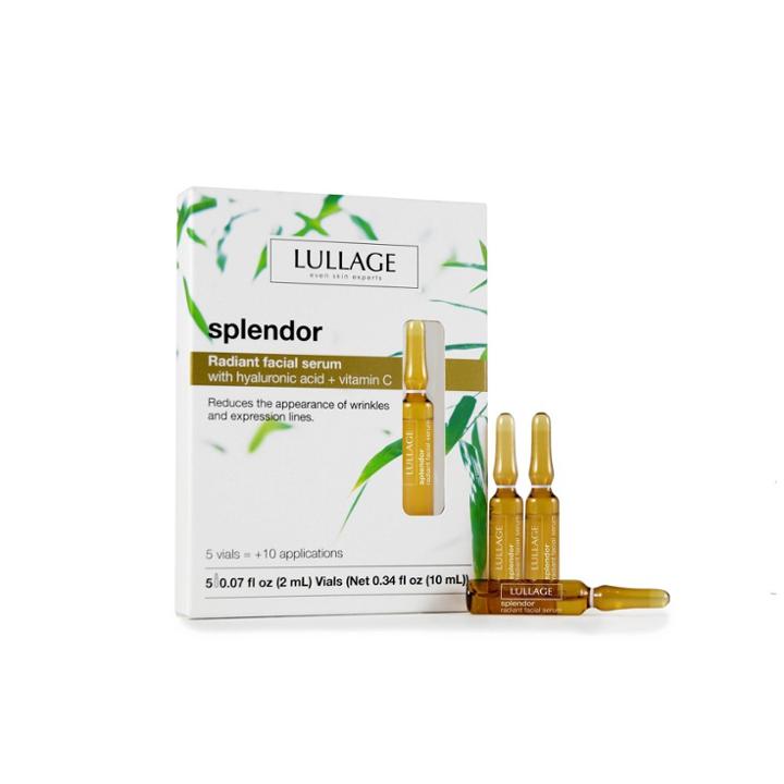 Lullage Splendor Radiant Hyaluronic Acid And Vitamin C Ampoules Face Serum - 0.34 Fl Oz/5ct