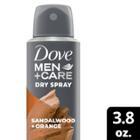 Dove Men+care Soothing Sandalwood + Orange Plant Based Antiperspirant & Deodorant Dry