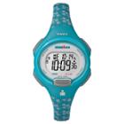 Women's Timex Ironman Essential 10 Lap Digital Floral Watch - Blue Tw5m07200jt, Tropical Teal