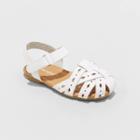 Toddler Girls' Elysia Sandals - Cat & Jack White