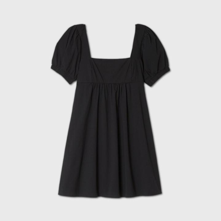 Women's Short Sleeve Dress - Wild Fable Black