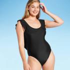 Shade & Shore Women's All Over Ruffle One Piece Swimsuit - Shade &