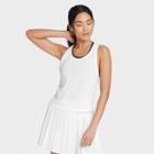 Women's Seamless Racerback Tank Top - All In Motion White
