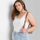 Women's Plus Size Tank Top - Wild Fable Fresh White