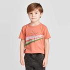Petitetoddler Boys' Short Sleeve Palm Graphic T-shirt - Art Class Orange 12m, Toddler Boy's