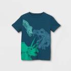 Boys' Dinosaur Short Sleeve Graphic T-shirt - Cat & Jack Deep