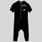 Target Afton Street Toddler Girls' Short Sleeve Jumpsuit - Black