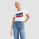 Levi's Women's Perfect Graphic T-shirt - White