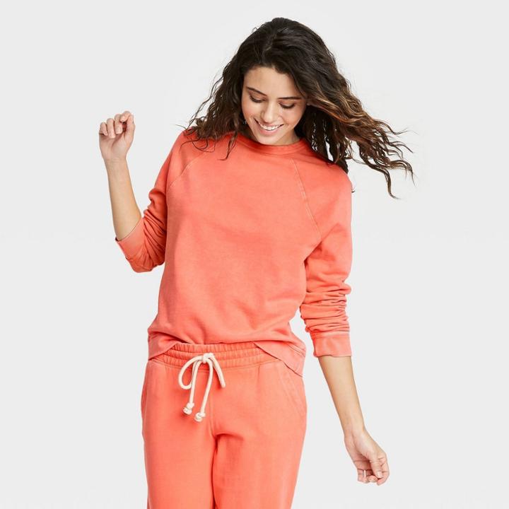 Women's Sweatshirt - Universal Thread Peach