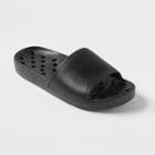 Xs Slide Shower Sandals Black - Room Essentials