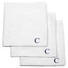 Cathy's Concepts Monogram Groomsmen Gift Handkerchief Set - C,