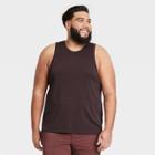 Men's Seamless Tank T-shirt - All In Motion Berry Heather