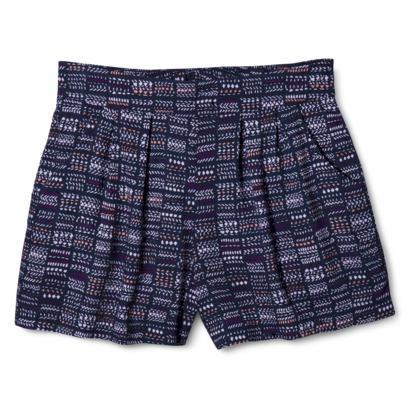 Mossimo Supply Co. Junior's Printed Soft Short - Purple