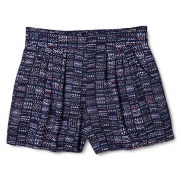 Mossimo Supply Co. Junior's Printed Soft Short - Purple