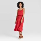 Women's Sleeveless Dress - Knox Rose Red