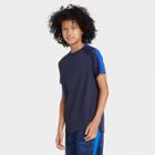 Petiteboys' Short Sleeve Soft Gym T-shirt - All In Motion Navy Xs, Boy's, Blue