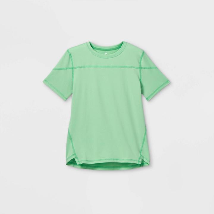 Boys' Short Sleeve Soft Stretch T-shirt - All In Motion Mint