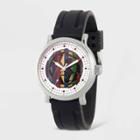 Men's Marvel Avengers Endgame Vintage Rubber Strap Watch - Black