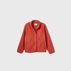 Women's Faux Fur Sherpa Jacket - Universal Thread Berry Rose