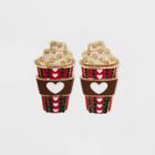 Sugarfix By Baublebar 'heart Warming' Statement Earrings - Red