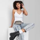 Women's Button Detail Tank Top - Wild Fable White
