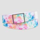 Men's Centerbar Tie-dye Belt - Original Use White