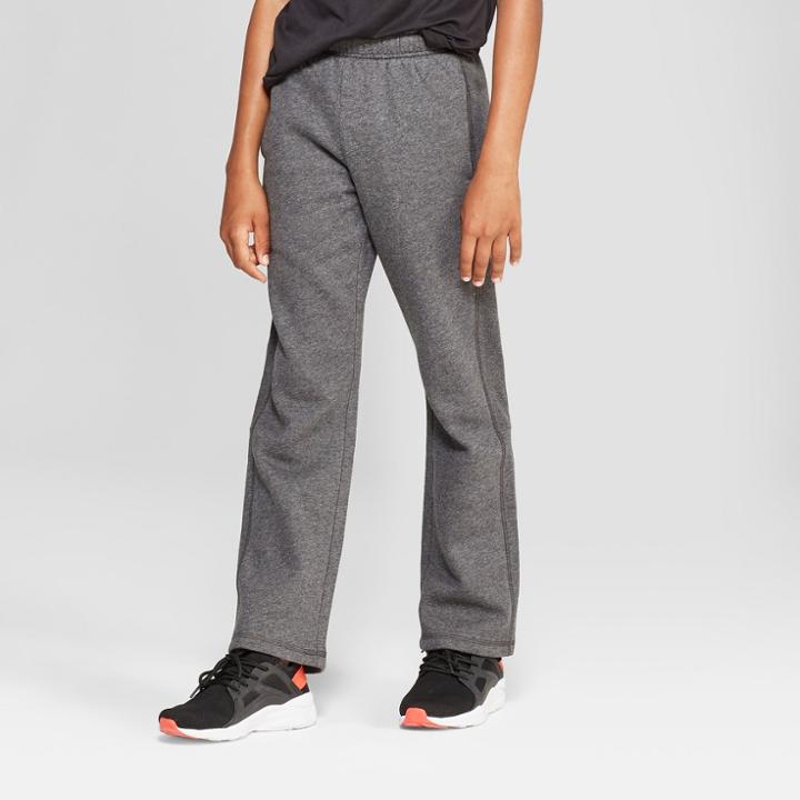 Boys' Cotton Fleece Pants - C9 Champion Gray Heather M, Heather Grey