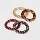 Multi Brown Gifting Hair Coils Set 4pc - A New Day Multicolor Earth Tones