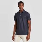 Men's Polka Dot Standard Fit Short Sleeve Polo T-shirt - Goodfellow & Co Blue
