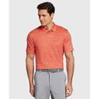 Jack Nicklaus Men's Golf Polo Shirt - Hot Coral M, Hot Pink/floral