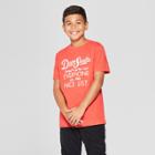 Boys' Dear Santa Short Sleeve Graphic T-shirt - Cat & Jack Coral