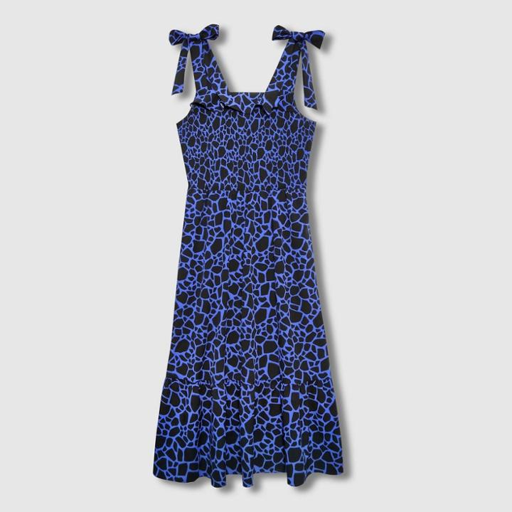 Women's Sleeveless Smocked Dress - Who What Wear Black