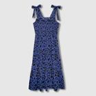 Women's Sleeveless Smocked Dress - Who What Wear Black