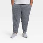 Men's Big & Tall Lightweight Train Joggers - All In Motion Almost Black